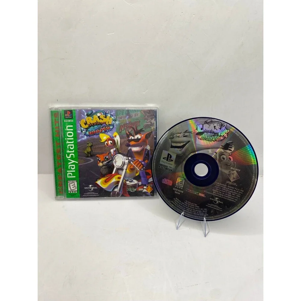 Crash Bandicoot 3 Warped (Sony PlayStation, 1998) PS1 Greatest Hits Complete CIB